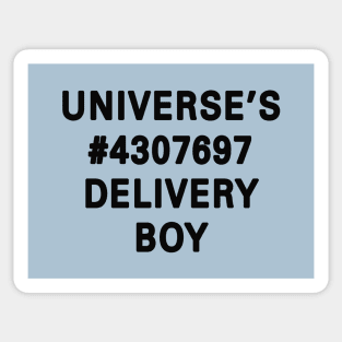 Universe's Number 4307697 Delivery Boy Sticker